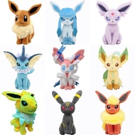 Pokémon Eevee Family Eevee Sun Moon Original Water Fire Grass Eevee Doll Pokémon Plush Toy 1210