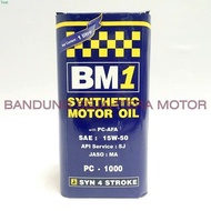 Oli Motor Bebek BM1 15W-50 1L PC 1000 Jaso MA / Oli Bebek / Oli 4T Sparepart murah