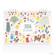 Lemonz: Desk Calendar 2026: Size B6