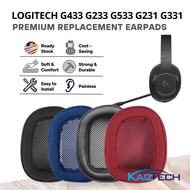 1Pair Logitech G433 G233 G533 G231 G331 Headset Replacement Earpads Cushion Earpad