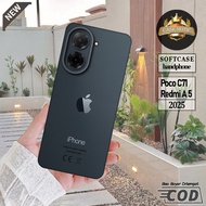 Xiaomi Softcase poco C71 Casing Latestpoco C71 2025 Softcase Accessories Silicone Casing Case hp