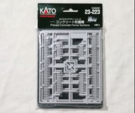 KATO N-Scale Precast Concrete Fence Sections N規防護柵 (23-223)