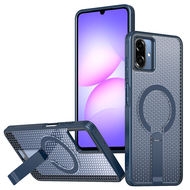 For Samsung A07 Galaxy A06 A05 F07 M07 M06 F06 F05 M05 5G Phone Case Luxury Magnetic Bracket Heat To