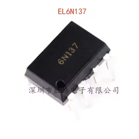 (20PCS) NEW EL6N137 6N137 High-Speed Optocoupler Straight Into DIP-8 EL6N137 Integrated Circuit