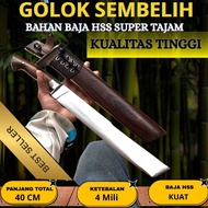[ Best Seller Golok Baja PER ASLI Golsem Si Golok Sembelih | Kopak Rawing