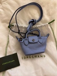 全新Longchamp Le Pliage Cuir Nano mini斜孭袋仔