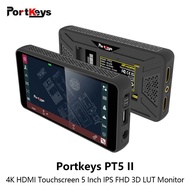 Portkeys PT5 II 4K HDMI Touchscreen 5 Inch Camera Field Monitor IPS FHD 1920x1080 3D LUT Monitor With Wide Color Gamut