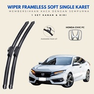 Honda Civic Fc Premium Frameless Car Wiper One Pair RightKiri 4 Strips Wiper