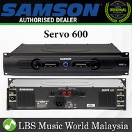 [Discontinue] Samson Servo 600 2 Channel 2 X 300W at 4 Ohms Power Amplifier Amp (Servo-600)