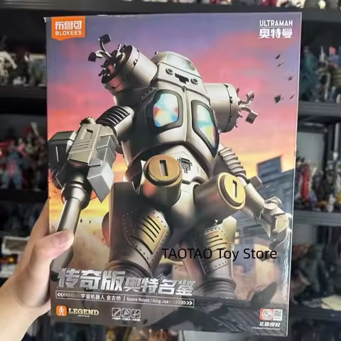 King Joe Legeno Eoition Ultraman Tiga Multi Type New Blokees Legend Edition Space Robot Building Mov