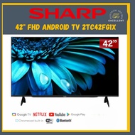 SHARP 42" FHD ANDROID/GOOLE TV 2TC42FG1X TELIVISION 电视机