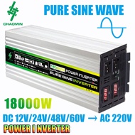 CHAOMIN 3000W / 18000W Solar Car Power Inverter DC 12V / 24V / 48V / 60V to AC 220V Pure Sine Wave I