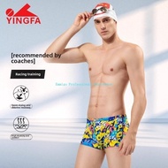 YINGFA 2025 Men's Competition Swim Adult Training Swim Trunks