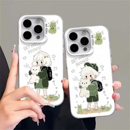 Couple Cat Hug Case For IPhone 11 12 13 14 15 PRO MAX 6 7 6S 8 14 15 Plus XR XS MAX 6SPlus 7Plus 6Pl