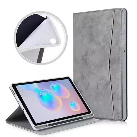 For Samsung Galaxy Tab S6 Lite 10.4 " Case SM-P620 SM-P625 Pencil Holder Cover For Samsung P610 P615