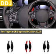 For Toyota GR Supra A90 2019 2020 2021 2022 Accessories Carbon Fiber Car Interior Steering Wheel Pad