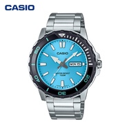 Casio MTD-125D-2A3 นาฬิกาข้อมือผู้ชาย กันน้ำ ดีไซน์ใหม่ ทรงธุรกิจ สำหรับผู้ชาย นาฬิกาข้อมือนักเรียน