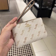 new style 2024 wallet for women bag official store authentic new PVC Cartoon printing short wristban