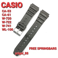 Casio CA53 CA-53 CA-61 Watch Strap Casio Calculator