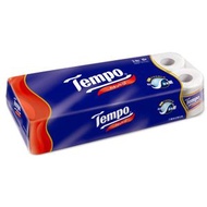 Tempo - (N/天然無香) Tempo 三層印花衛生紙 (10巻) x 1條