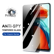 ป้องกันการแอบมอง ฟิล์มกระจก For Xiaomi Redmi Note 13 12 12S 11 11S 10 10s 9 9s 8 7 13C 12C 10A 10C 9T 9A 9C 8A 7A Mi 14 13 12 11 Lite 13T 12T 11T 11i 10T 9T Poco X5 X4 X3 M5 M4 M3 F4 F3 F2 Pro Pocophone F1 Privacy ฟิล์มกระจก
