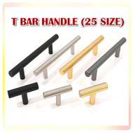 European Style SOLID T BAR HANDLE Drawer Cabinet Door Handle Furniture Handle Drawer Cupboard