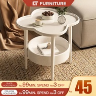 Side Table Bedroom Sofa Side Table Meja Kecil Storage Tea Table Aesthetic Bedside Table Small table 