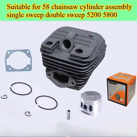 Suitable for 58 chainsaw cylinder assembly, 58 double sweeping cylinder, 52 double sweeping cylinder