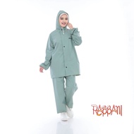 Jas Hujan Raincoat Pria Wanita Setelan Baju Celana Terbaik By Akula Anti Rembes