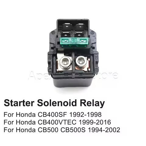 Motorcycle Starter Solenoid Relay For Honda CB400SF CB400 VTEC CB500 CB500S CB1000F CB 1000 CB 1100 