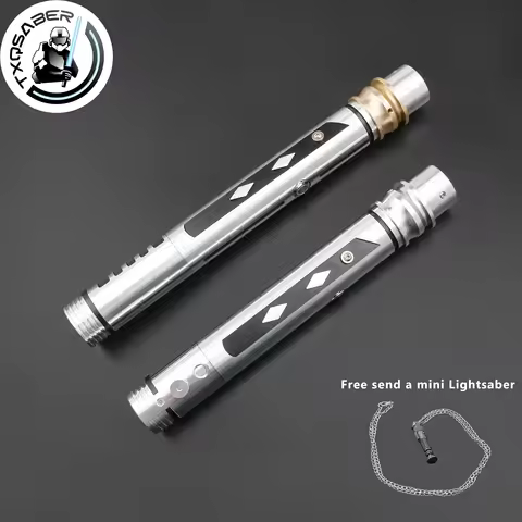 TXQSABER Lightsaber Ahsoka SE SDRGB Pixel no Blade Metal Hilt Heavy Dueling Light Saber Parts Lasers