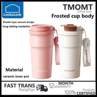 Lock＆Lock LHC4477WHTLock&Lock LHC4477WHT portable coffee cup, single lid dual drink, large capacity 