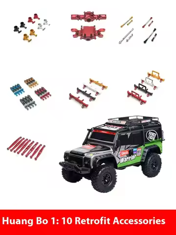 Huangbo Zp1:10 Counterweight Climbing Car Modification Parts Metal Accessories Rc Shock Absorbers Zp