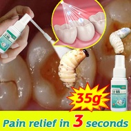 【3 Seconds Pain Relief】Toothache Spray Teeth Pain Relief Care Gum Inflammation &amp;Swelling Periodontitis Treatment 35ml