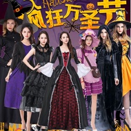 Halloween Witch Vampire Death Zombie Costume - For Adults