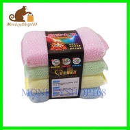 Sponge 4pcs 9*12cm  / Cleaning Sponge / Span Cuci ( Mix Colour )