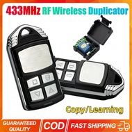 2PCS 433MHZ Remote Control 4 Button Remote Controller Duplicator Copy/Learning With Receiver Univers