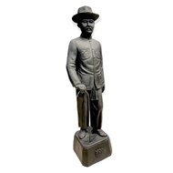 ในหลวงรัชกาลที่ 5 สีนิลดำ เสด็จประพาสยุโรป แต่งพระวรกายแบบชาวตะวันตก (กว้าง3นิ้ว สูง12นิ้ว) ผ่านพิธี