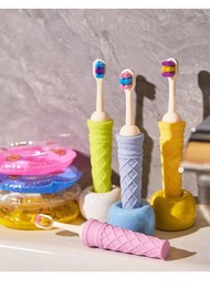 兒童牙刷雪糕筒 (軟毛) (隨機顏色) 1件