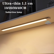 USB Rechargeable PIR LED Night Light Motion Sensor Wireless Ultra Thin Portable Lamp for Cabinet Bedroom Aisle Tube Detector Bar