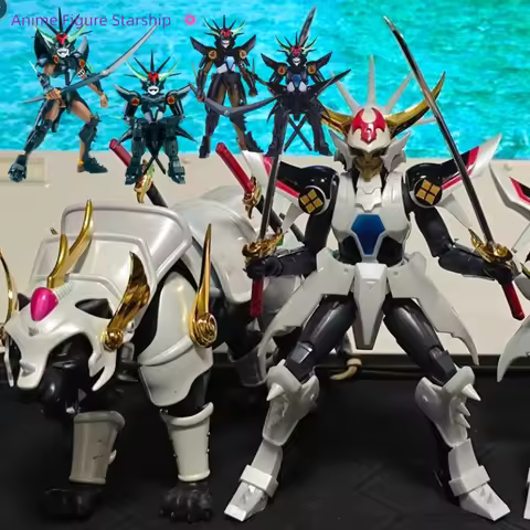 Koo Yoroiden Samurai Troopers Ronin Warriors Armor Plus Kikoutei Rekka Double Armors w Object White 