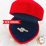 PROMOSI Ready Stock Cincin Batu Emas 375 Original Untuk Majlis Pertunangan dan Pernikahan