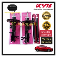 ORIGINAL KYB KAYABA MAZDA 2 SKYACTIV 2014 FRONT / REAR SHOCK ABSORBER
