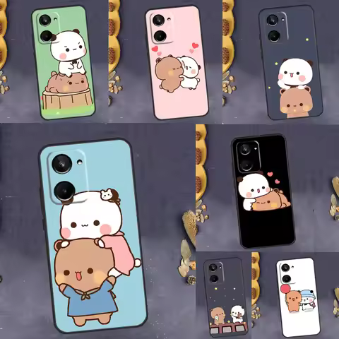 Cute BuBu DuDu Case For Realme 10 Pro Plus 8 9 GT Neo 3 5 2 Pro 3T 2T C21 C30 C31 C33 C35 C55 C25Y C