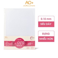 Hole Cover (Hole Shirt Bag) A4, AO+, Super thick 0.1 mm/ 30 holes (Pack of 10) PA010 File Folder