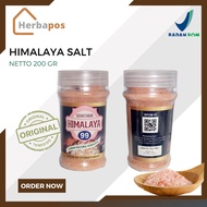 GARAM HIMALAYA 99 netto 200 gr - Bpom - salt pink - Bumbu Dapur - Bumbu Rujak