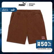 PUMA PRIME/SELECT - กางเกง PUMA x TEENAGE MUTANT NINJA TURTLES สำหรับผู้ชาย สีน้ำตาล - 63010165