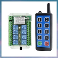 (XCTS) 8 Channel Wireless Rf Remote Control Switch DC 9-72V Remote Control Wireless Remote Motor Con