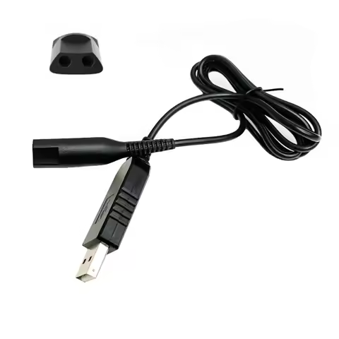 12V USB Charging Cable Replacement Charger Cord Compatible for Braun Shaver Series 9, Series 7, Seri