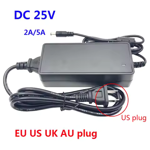 25v 5a Power Supply DC 25v 2a 5a Adapter UK 25 v Transformer 25 Volt Power Supply 25v Source Univers